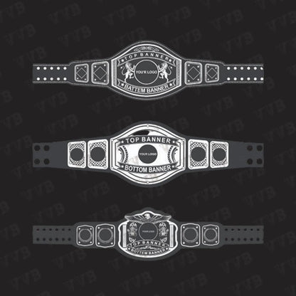 Customizable 6mm Championship Wrestling Belt – Premium Personalized Replica