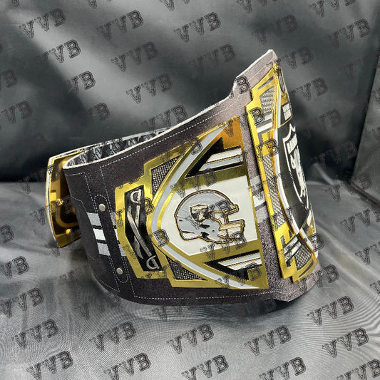 Customized Las Vegas Raiders Legacy Title NFL Championship Belt - Victory Vault Belts