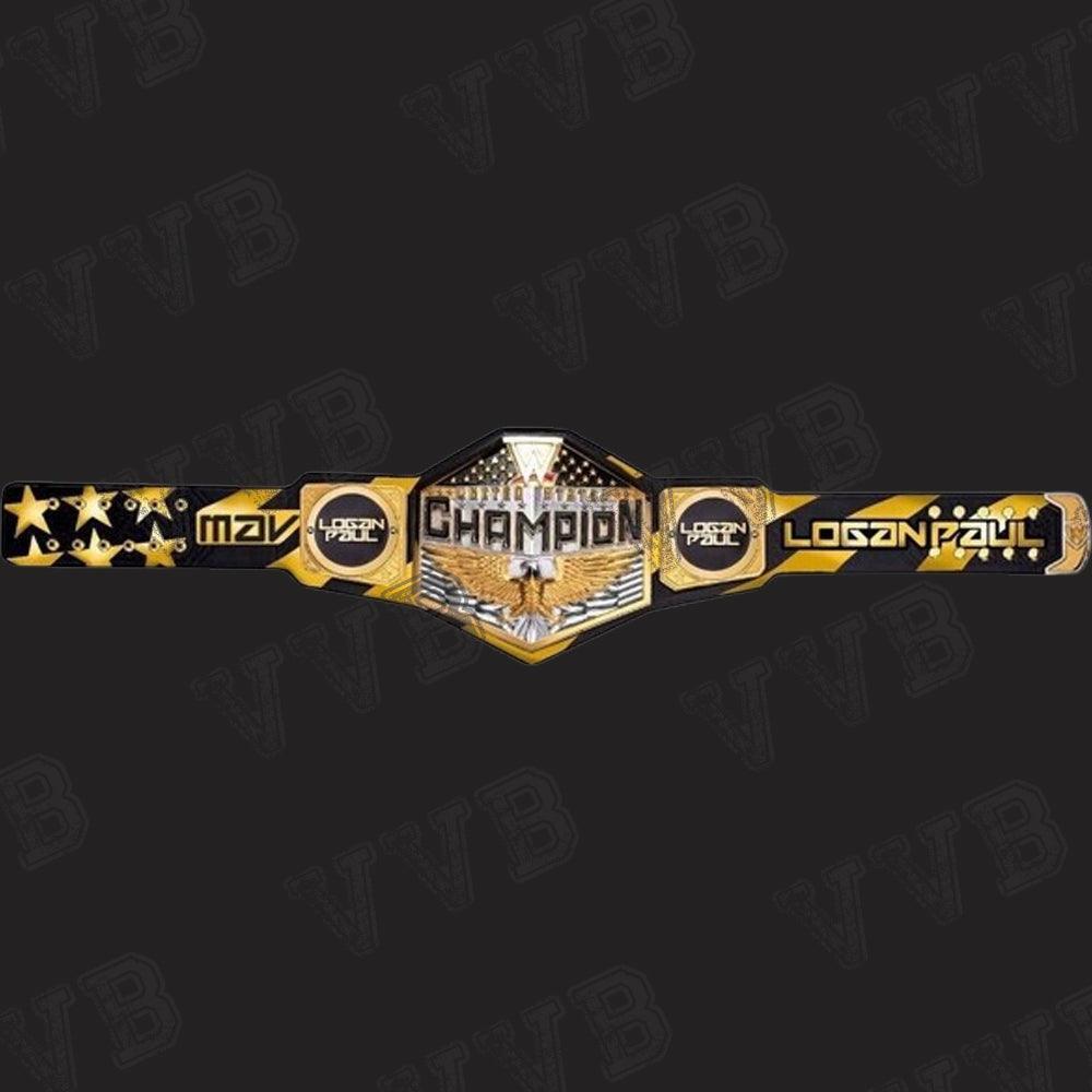 Customized Logan Paul United States Championship Belt