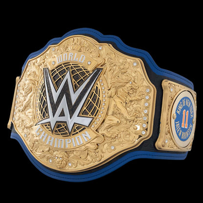 Jalen Brunson “King of New York” World Heavyweight Championship Replica Title Belt – 6mm Die-Cast Zinc Plates with Removable Side Plates | Premium Wrestling Championship Belt