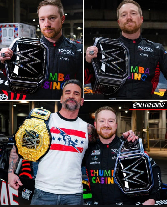 WWE WrestleMania 42 Championship Belt – 6MM Heavy Diecast Plates