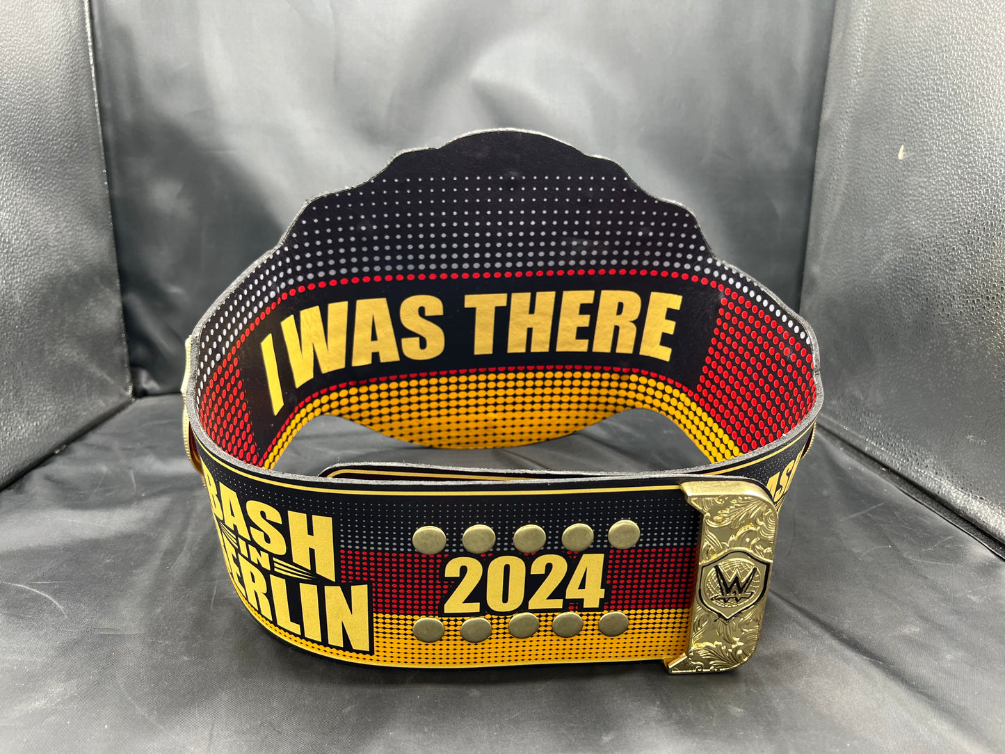 Bash in Berlin 2024 Championship World Heavyweight Title Belt – 6mm Leather