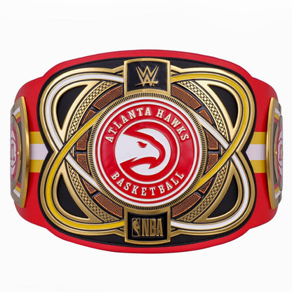 NBA Atlanta Hawks WWE Legacy Championship Title Belt – Premium Brass Plates Adult Leather Strap Custom Replica