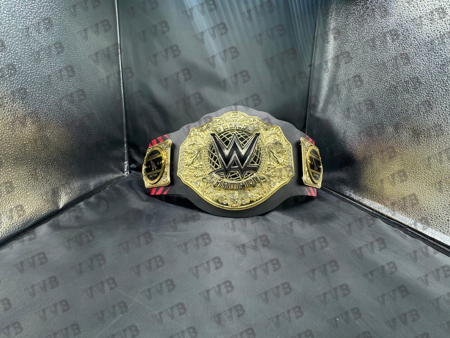 CM Punk World Heavyweight Custom Championship Wrestling Belt Replica – 6MM Diecast Plates