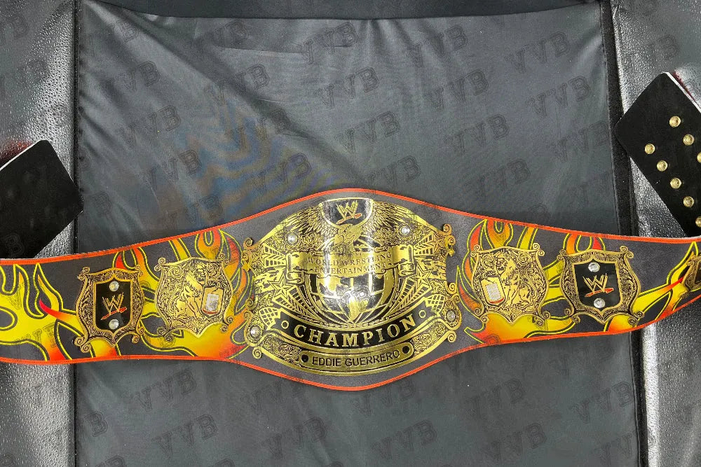 WWE Custom Eddie Guerrero Heavyweight Wrestling Championship Belt Replica