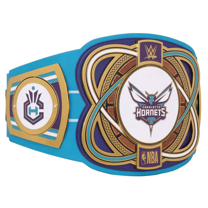 NBA Charlotte Hornets WWE Legacy Championship Title Belt – Premium Brass Adult Leather Strap Custom Replica