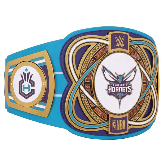 NBA Charlotte Hornets WWE Legacy Championship Title Belt – Premium Brass Adult Leather Strap Custom Replica