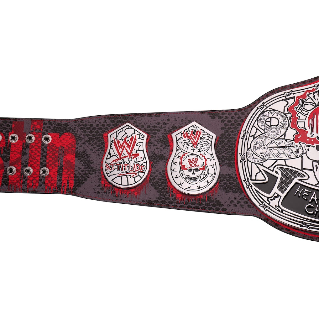 Stone Cold" Steve Austin Blood From A Stone Signature Series Title Belt