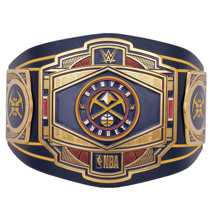 NBA Denver Nuggets WWE Legacy Championship Title Belt – Premium Brass Adult Leather Strap Custom Replica