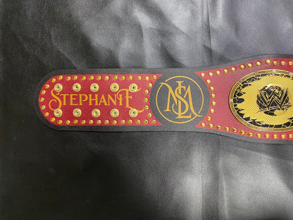 WWE Stephanie McMahon Custom Women’s Wrestling Championship Belt – Collector’s Edition