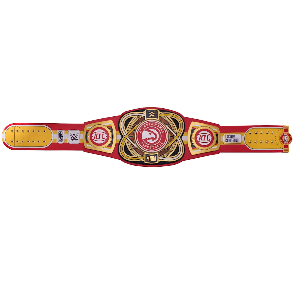 NBA Atlanta Hawks WWE Legacy Championship Title Belt – Premium Brass Plates Adult Leather Strap Custom Replica