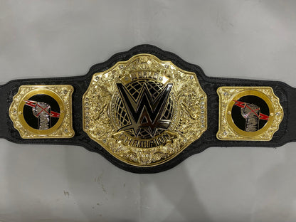 WWE CM Punk World Heavyweight Championship Replica Title Belt – 6MM Diecast Brass Wrestling Collectible Removeable Sideplates