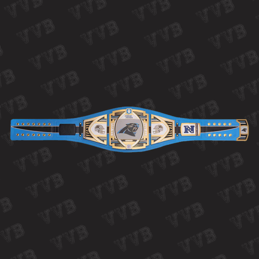 Carolina Panthers WWE Legacy Title Belt Replica