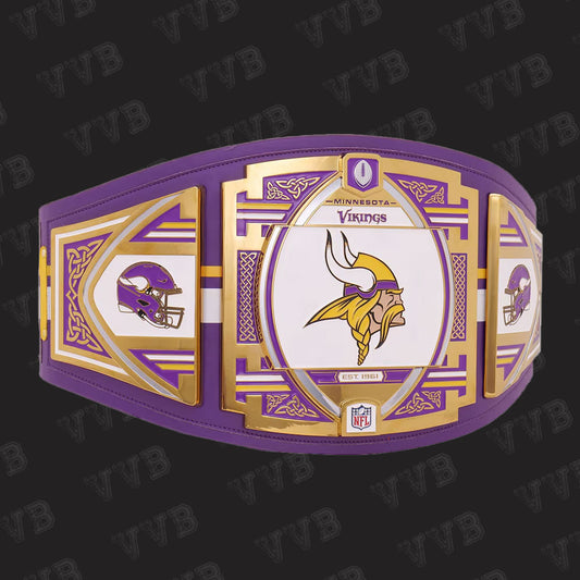 Minnesota Vikings WWE Legacy Title Belt Replica