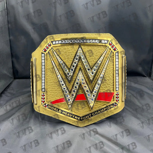 New Custom Gold World Heavyweight Championship Belt