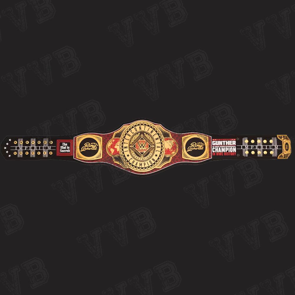 Gunther 666 Days Signature Series Intercontinental Championship Belt Replica