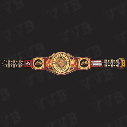 Gunther 666 Days Signature Series Intercontinental Championship Belt Replica