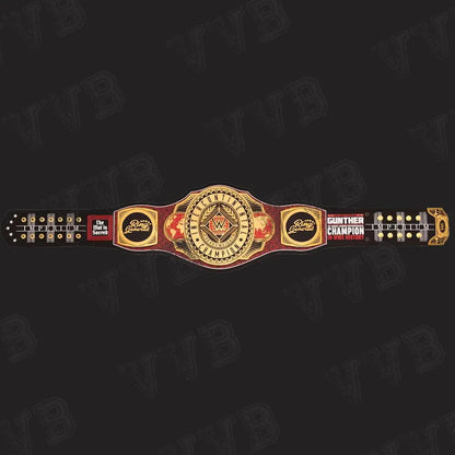 Gunther 666 Days Intercontinental Championship Belt Replica – Signature Series WWE Title