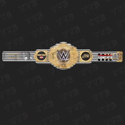 Gunther World Heavyweight Championship Belt – 6MM Diecast Replica (Adult Size)
