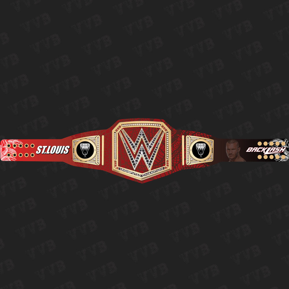 High-Quality Backlash Championship Belt - Perfect for Display