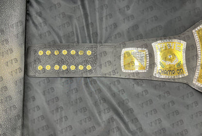 New Edge Rated R World Heavyweight Spinner Wrestling Championship Belt 2mm Brass