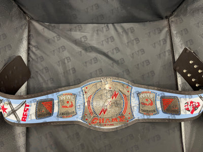 New CM PUNK 434-Day Record Signature Series Championship Title Spinner Belt 2MM Brass With Bag