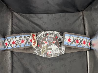 New CM PUNK 434-Day Record Signature Series Championship Title Spinner Belt 2MM Brass With Bag