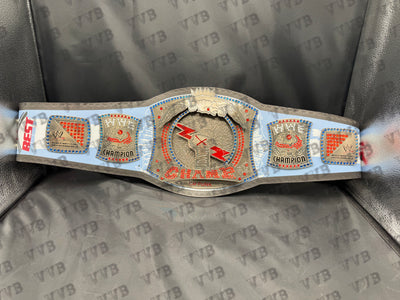 New CM PUNK 434-Day Record Signature Series Championship Title Spinner Belt 2MM Brass With Bag