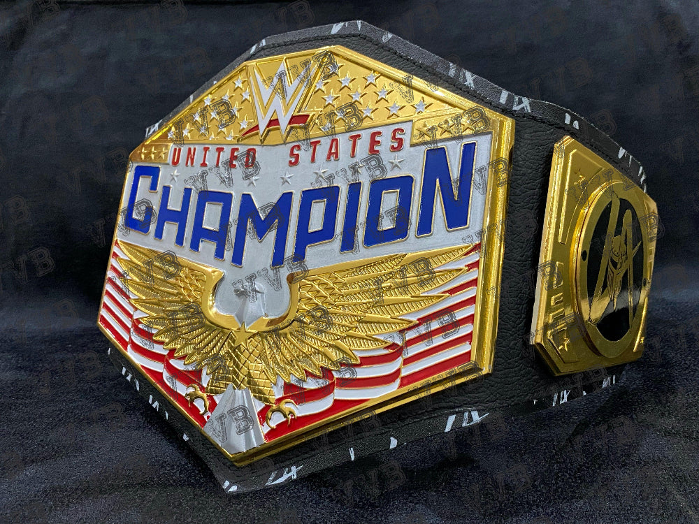 LA Knight Signature Series US Championship Belt – 6MM Brass Replica
