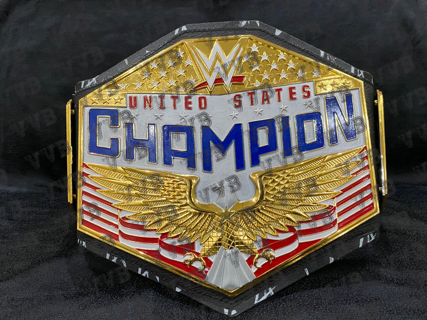 Custom La Knight Signature Series United States Championship Wrestling Belt 6mm