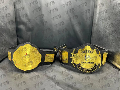 Winged Eagle & Big Gold Wrestling Championship Kids Belt Replica – 2mm Brass Collectible