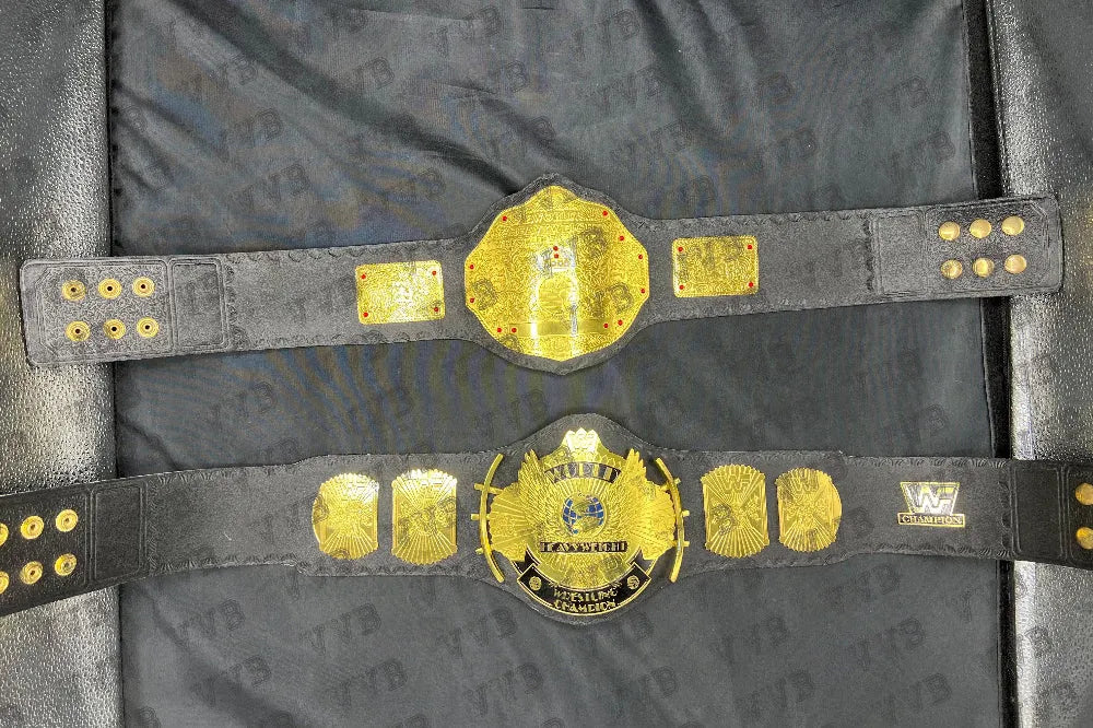 Winged Eagle & Big Gold Wrestling Championship Kids Belt Replica – 2mm Brass Collectible