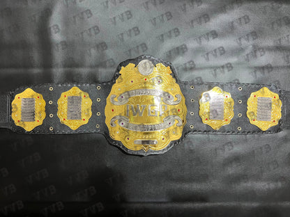 IWGP World Heavyweight Wrestling Championship Tittle Belt V2 Replica 2mm Brass Victory Vault Belts
