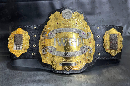 IWGP World Heavyweight Wrestling Championship Belt V2 Replica – 2MM Brass