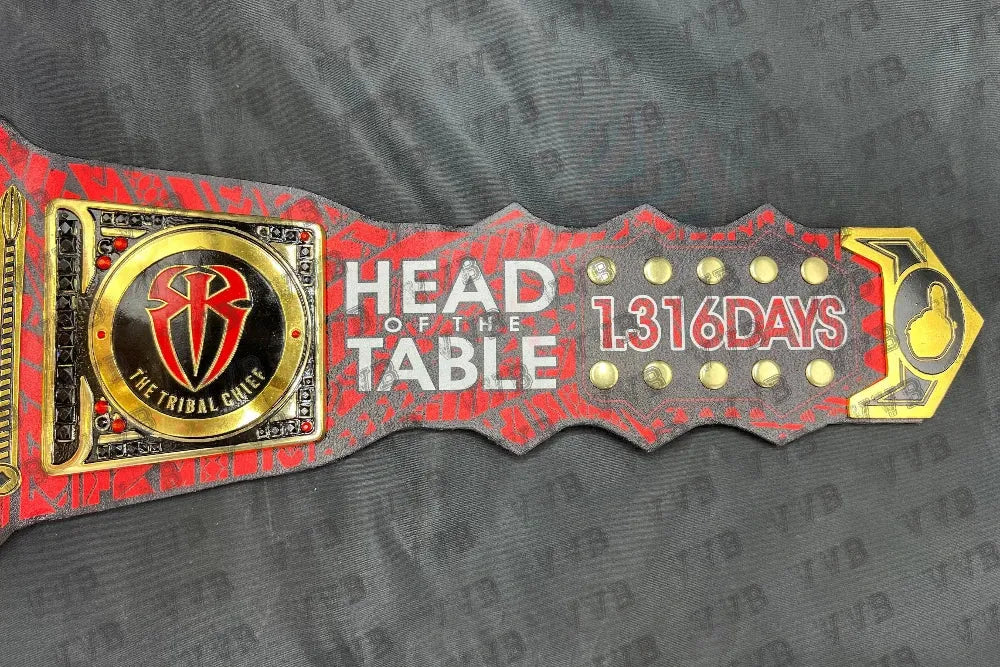 Roman Reigns Undisputed Championship Replica Belt – WWE 6mm Diecast Wrestling Title