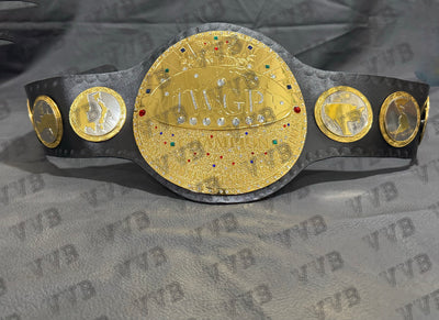 IWGP World Heavyweight Wrestling Championship Replica Title Belt 2MM Brass: