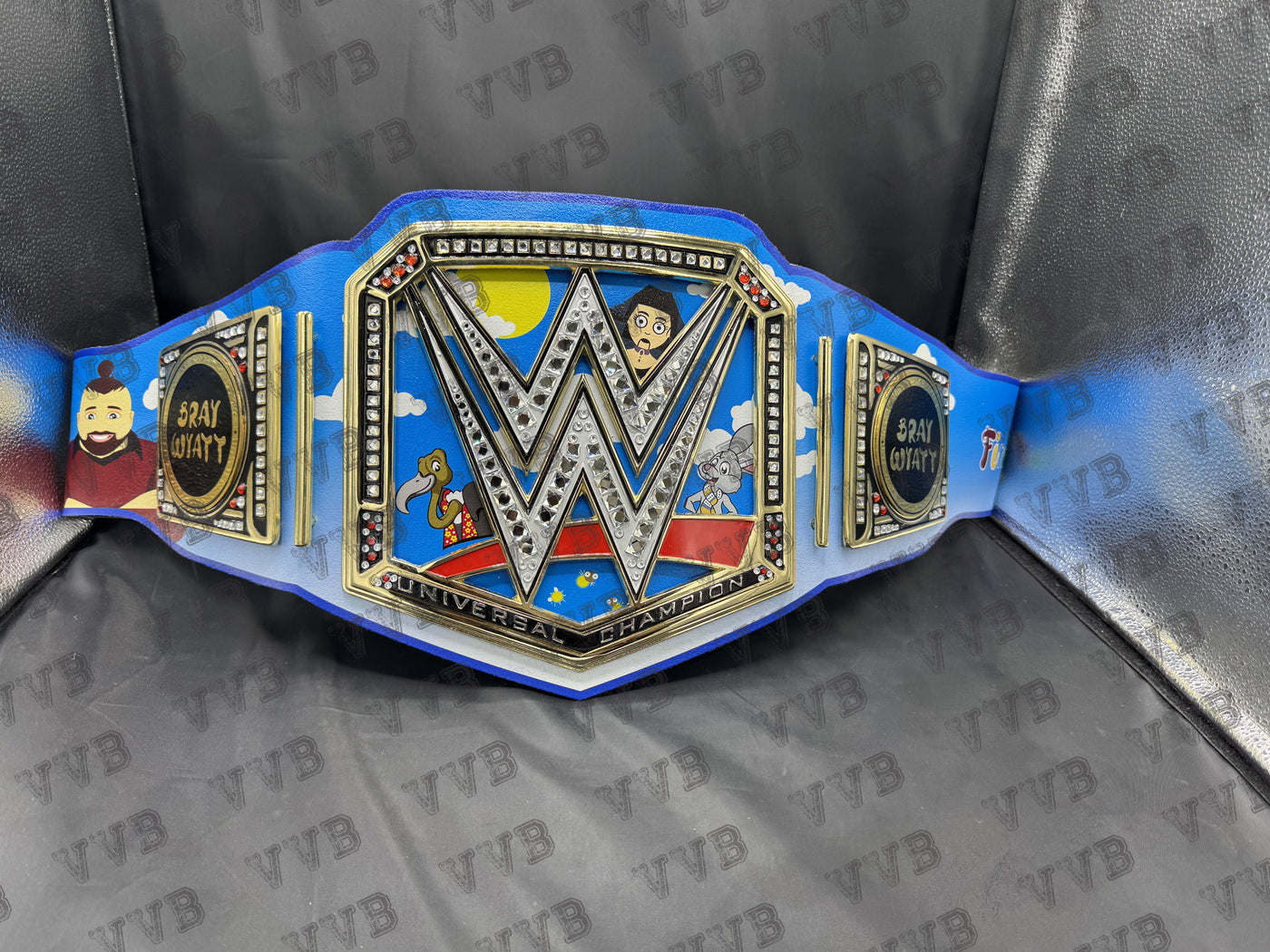 Custom Bray Universal Wrestling Fiend Championship Belt Replica 4mm diecast