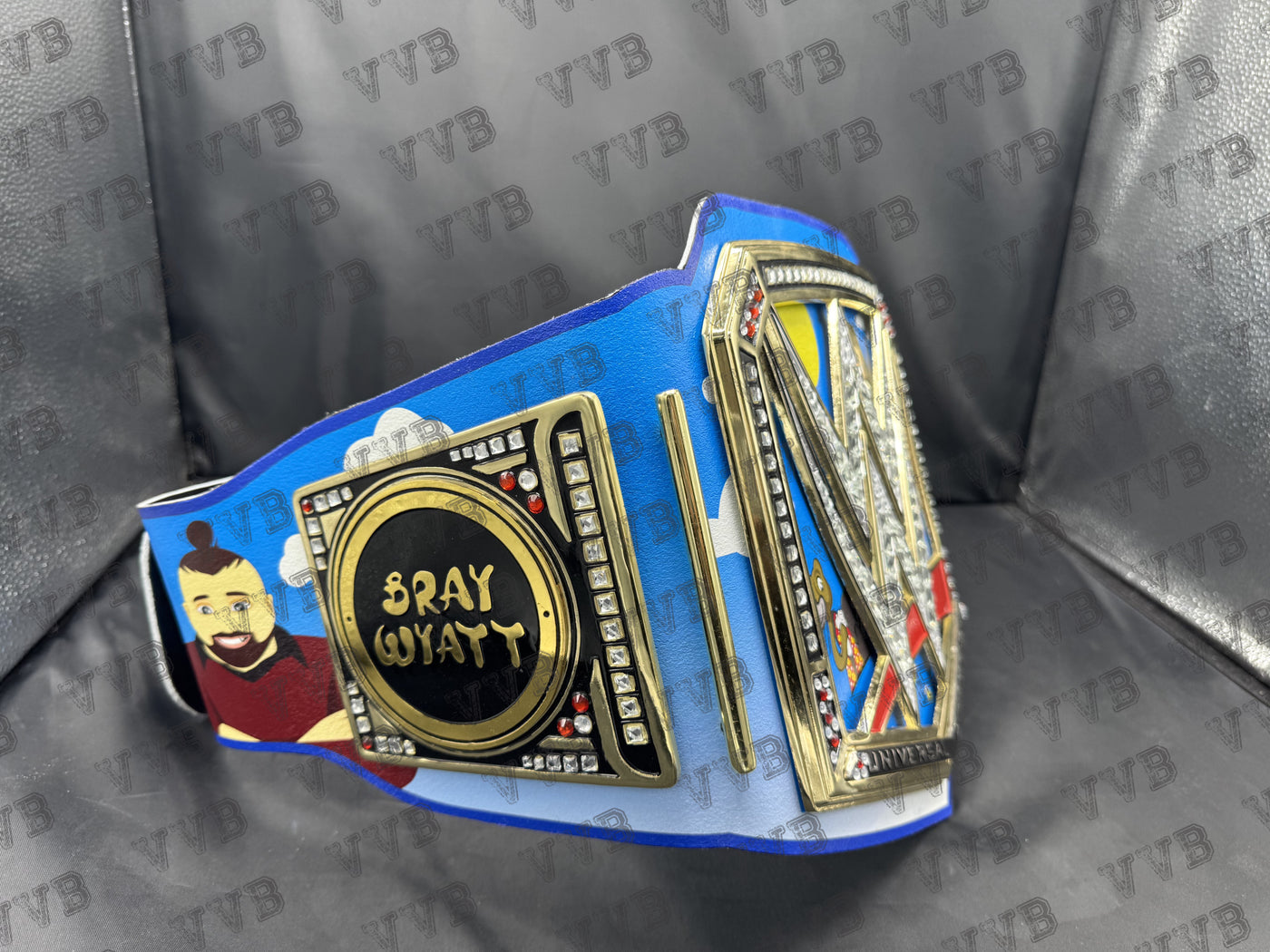 Custom Bray Universal Wrestling Fiend Championship Belt Replica 4mm diecast