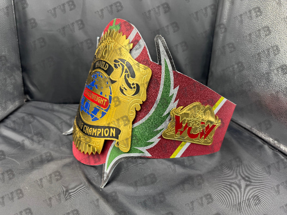 WcW Rey Mysterio World Heavyweight Custom Wrestling Championship Belt 2MM Brass Victory Vault Belts