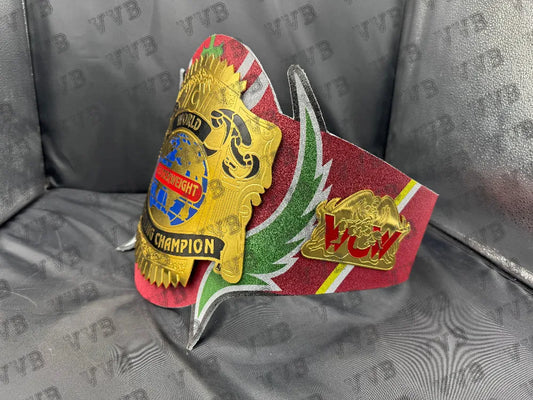 WCW Rey Mysterio World Heavyweight Championship Belt – 2MM Brass Custom Replica