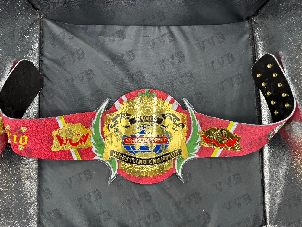 WcW Rey Mysterio World Heavyweight Custom Wrestling Championship Belt 2MM Brass Victory Vault Belts