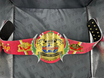 WcW Rey Mysterio World Heavyweight Custom Wrestling Championship Belt 2MM Brass Victory Vault Belts