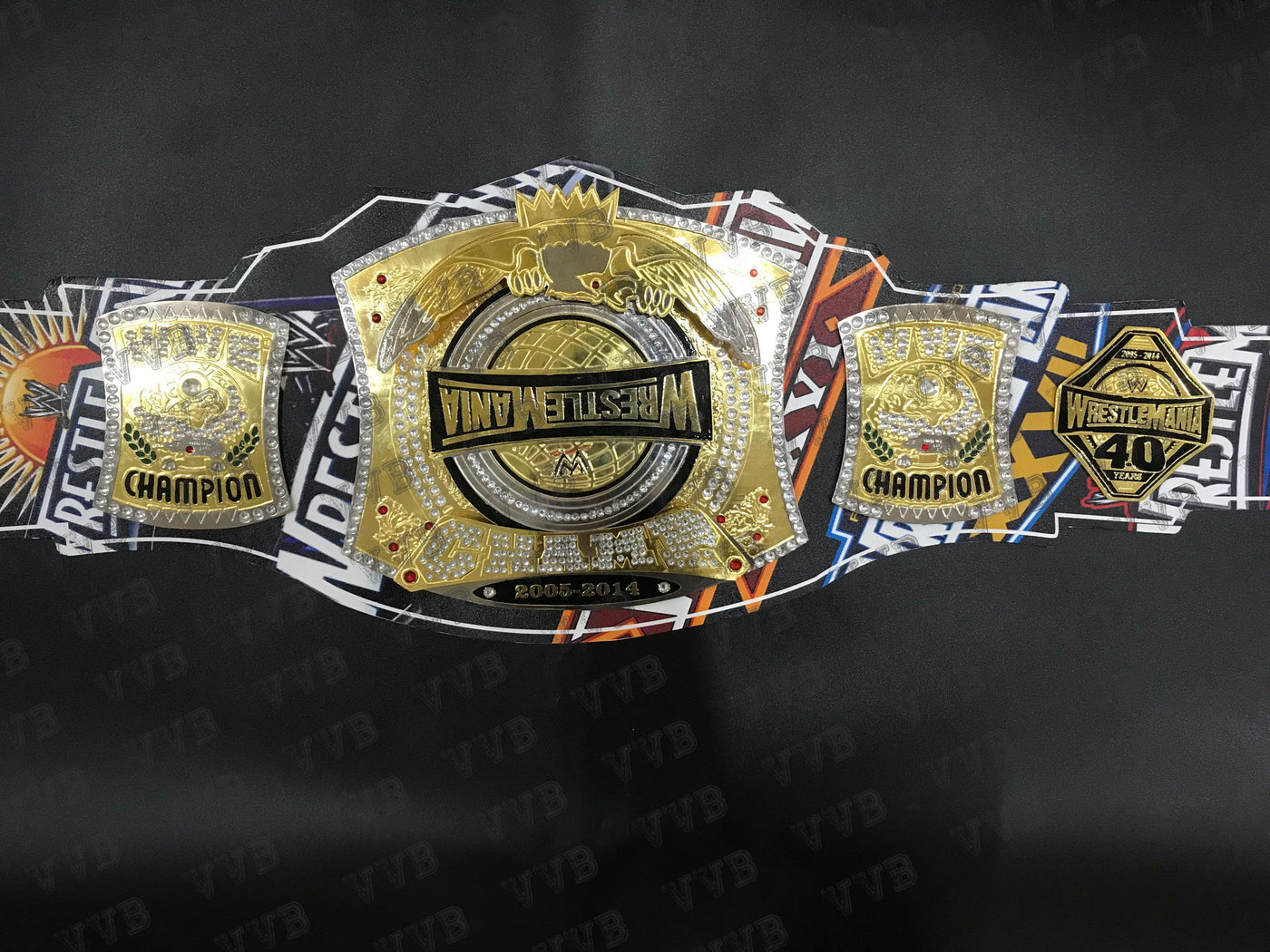 New Wrestlemania 40 Spinner Wrestling Belt - Victory Vault Belts