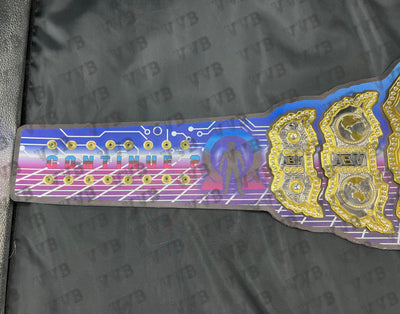 Custom Kenny Omega AEW World Heavyweight Wrestling Belt - Victory Vault Belts