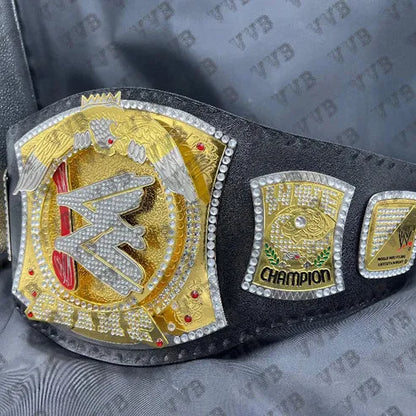 New World Heavyweight Spinner Belt & John Cena Farewell Tour 2025 Spinner Championship Belts - Pack of 2