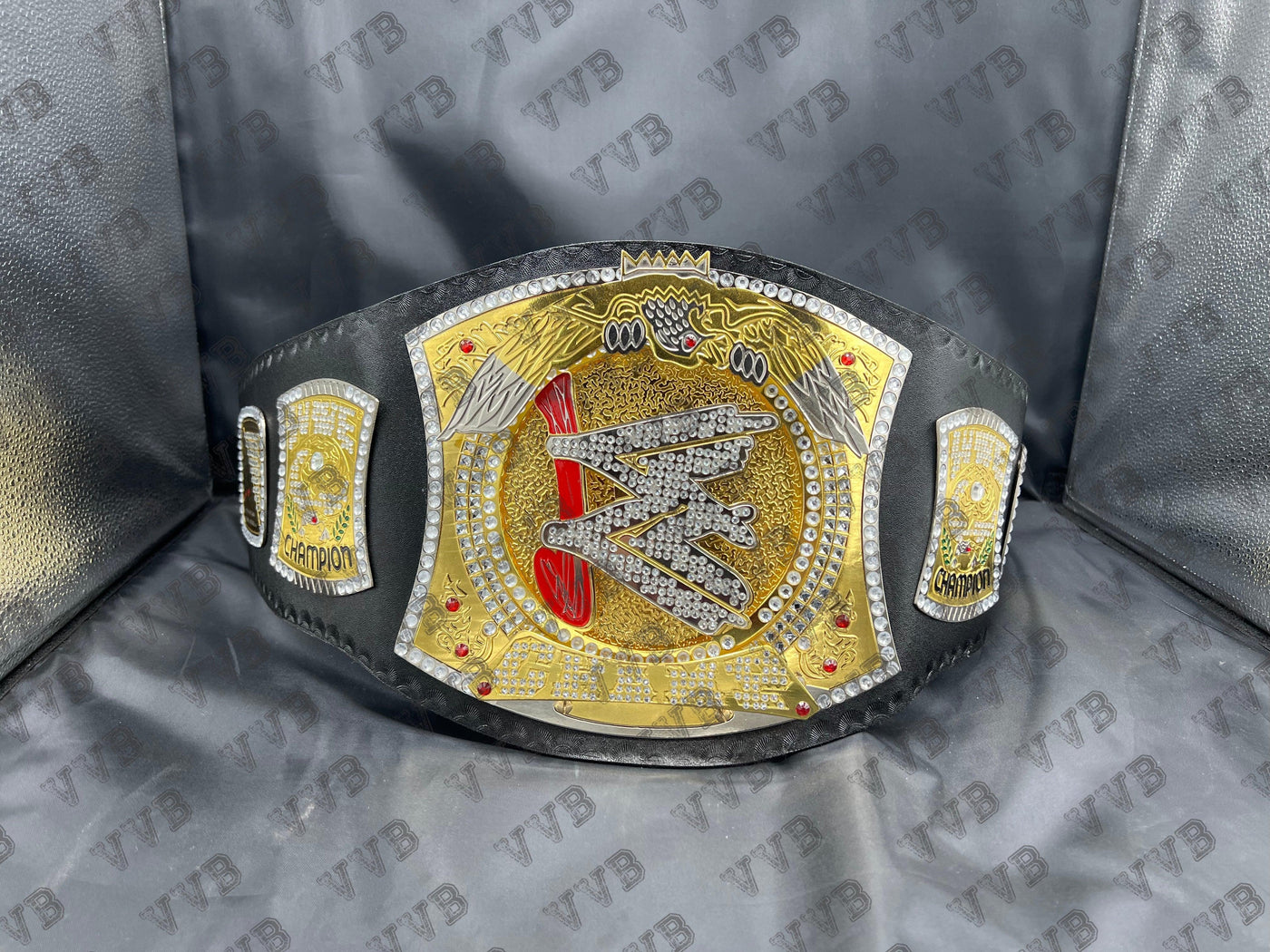 New World Heavyweight Wrestling Championship Spinner Belt - Victory Vault Belts