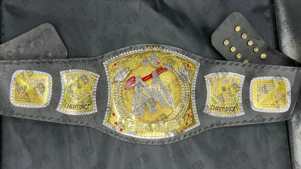 New World Heavyweight Wrestling Championship Spinner Belt - Victory Vault Belts