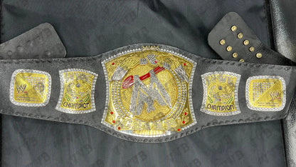 New World Heavyweight Wrestling Championship Spinner Belt - Victory Vault Belts