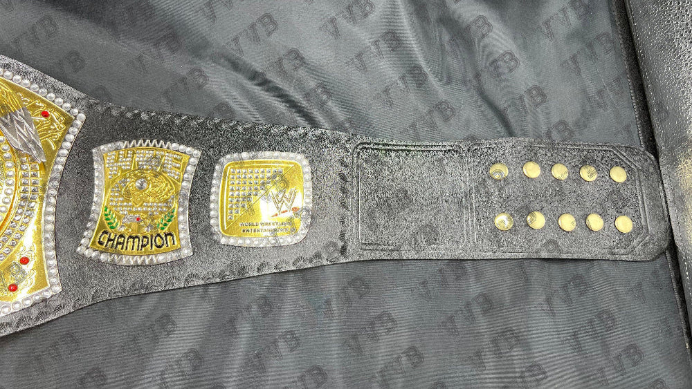 New World Heavyweight Wrestling Championship Spinner Belt - Victory Vault Belts