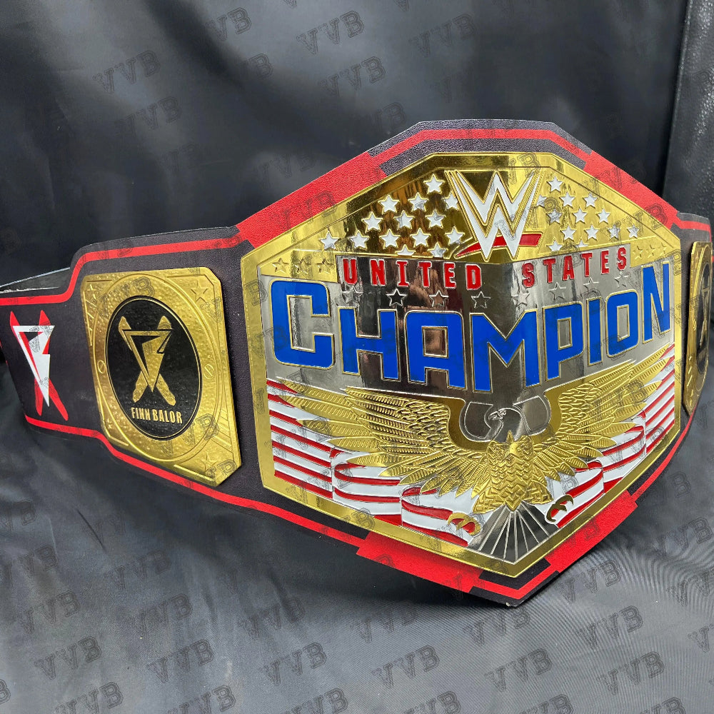 Custom Finn Balor United States Title Championship Belt - Victory Vault Belts